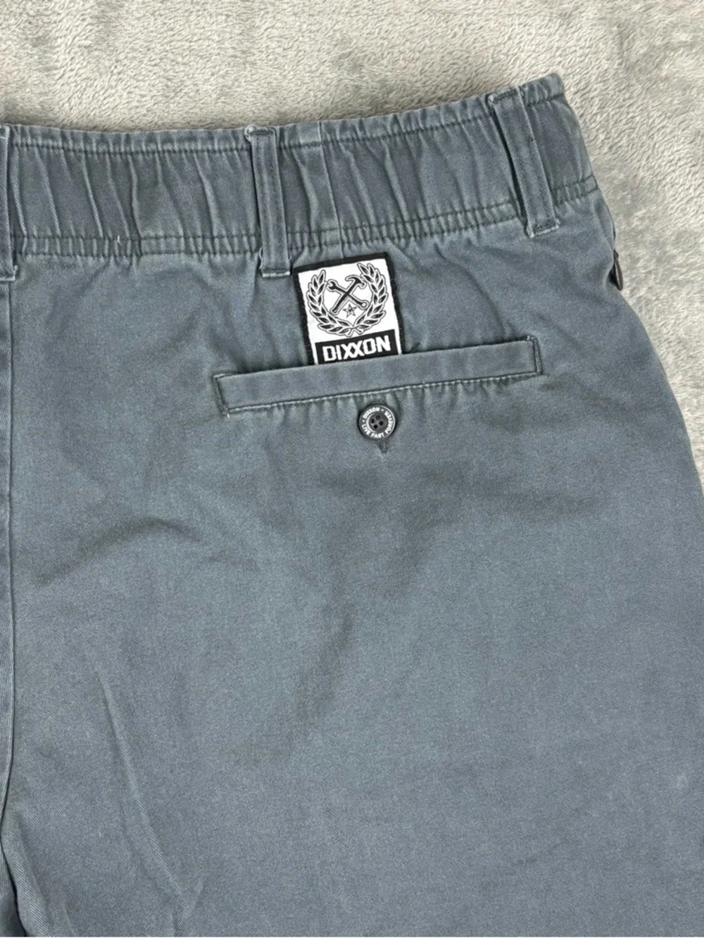 Dixxon Flannel Co Shorts Mens‎ Green D-Flexx Elastic Waistband Casual